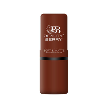 Beauty Berry Soft & Matte Moisturizing Velvet Lipstick For Women - Long-Lasting, Hydrating, High-Pigment Color. (Shade 06)